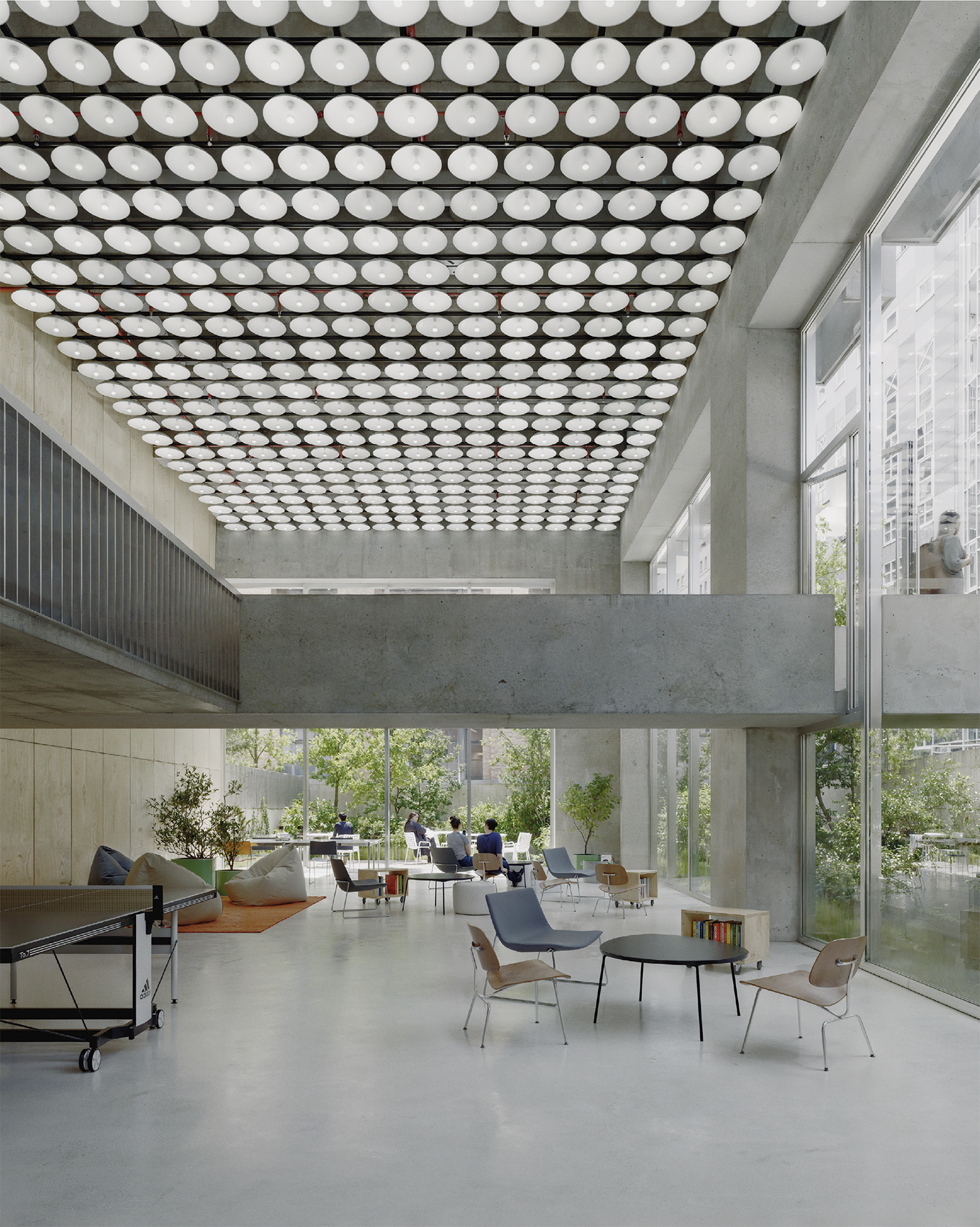 Bright shared interior